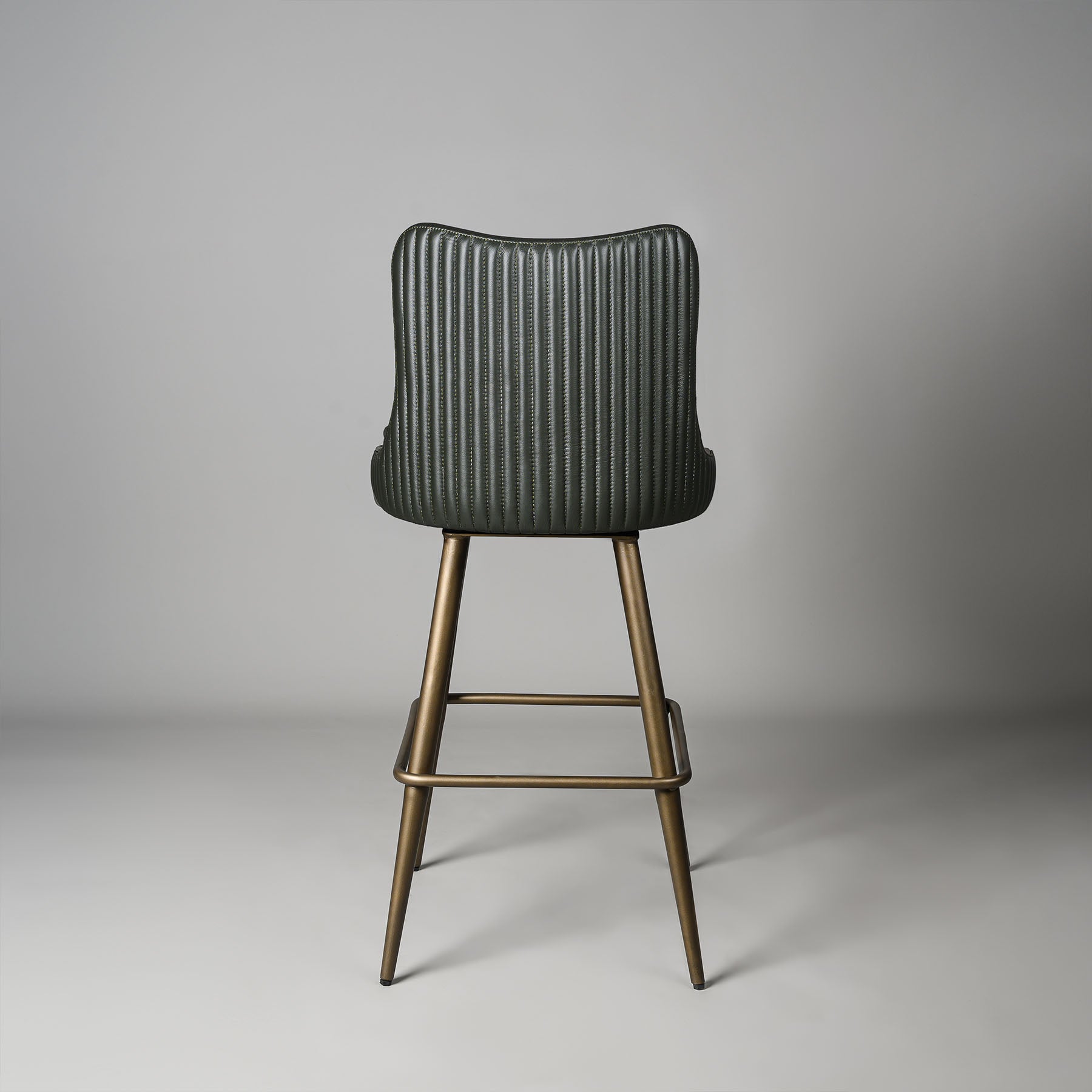 Linea Bar Stool Antique Legs Green