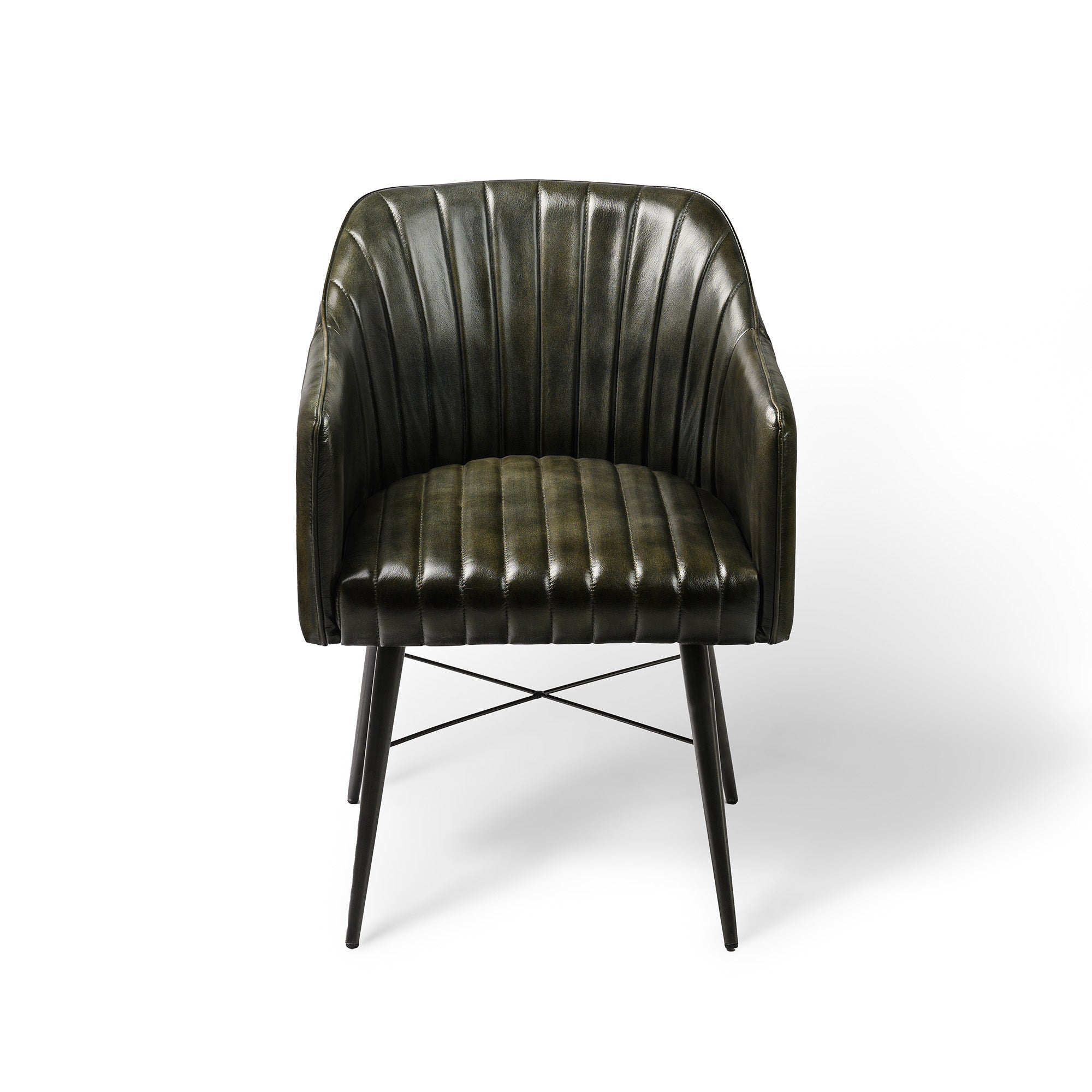 Linea Barrel Back Chair Grey