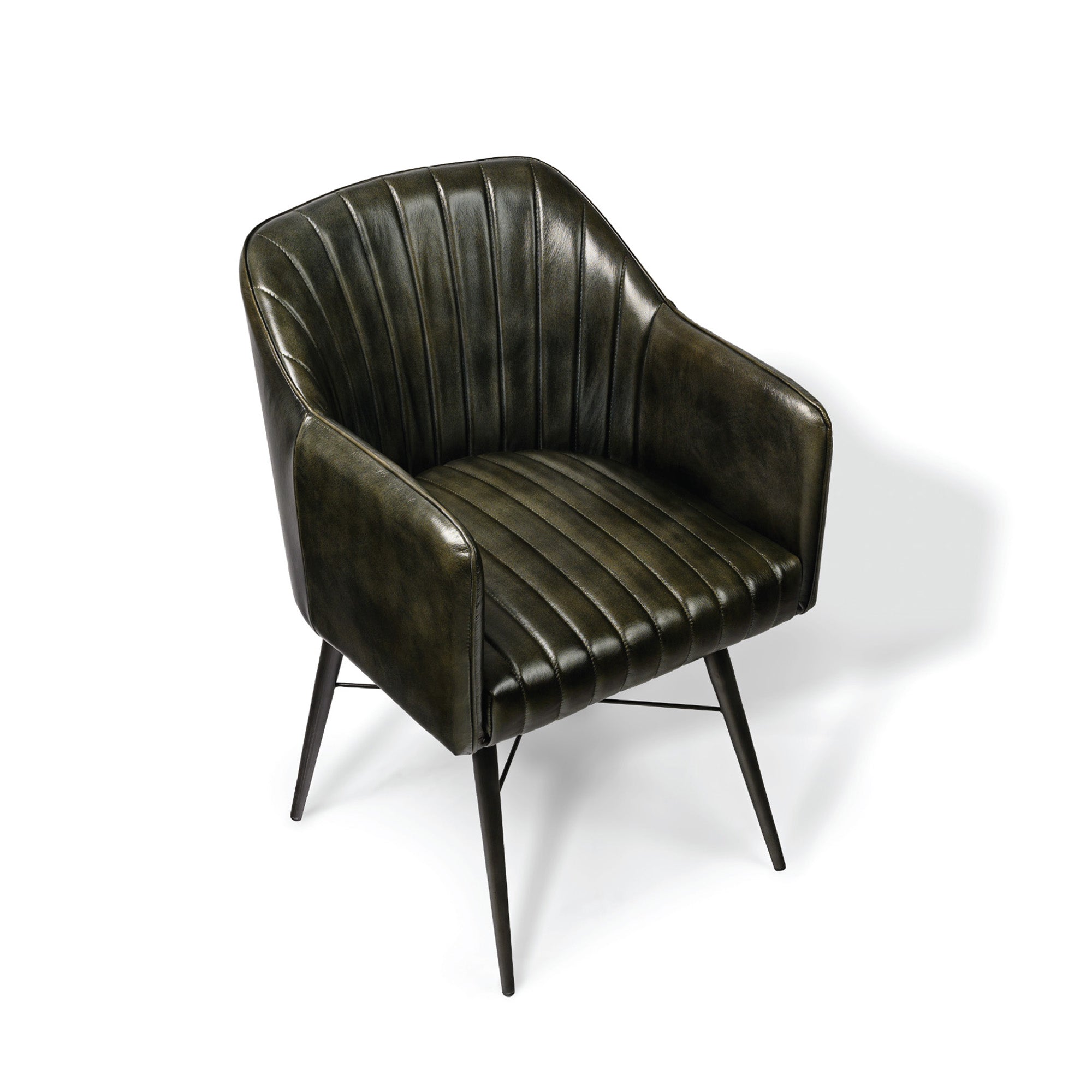 Linea Barrel Back Chair Grey