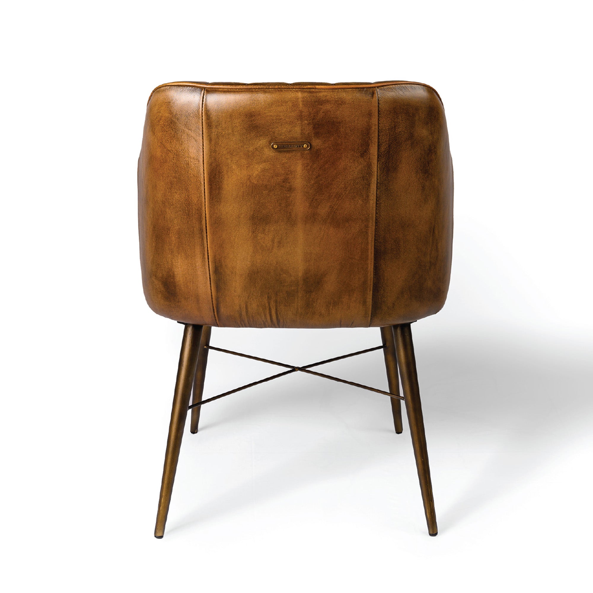 Linea Barrel Back Chair Brown