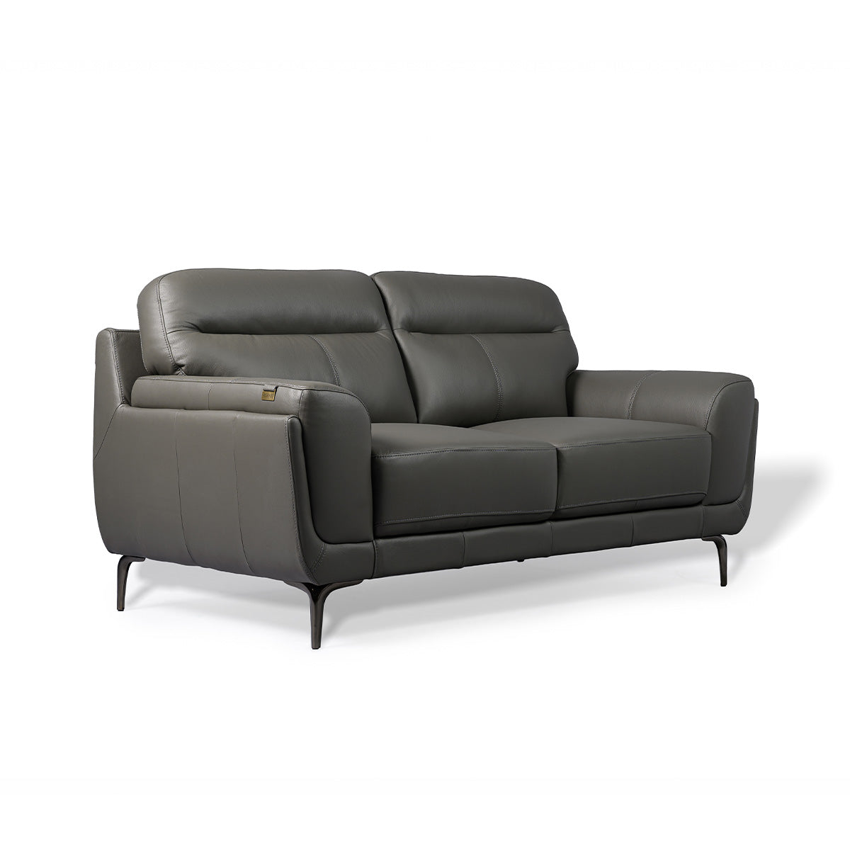 London Studio Two Seater Sofa Grey
