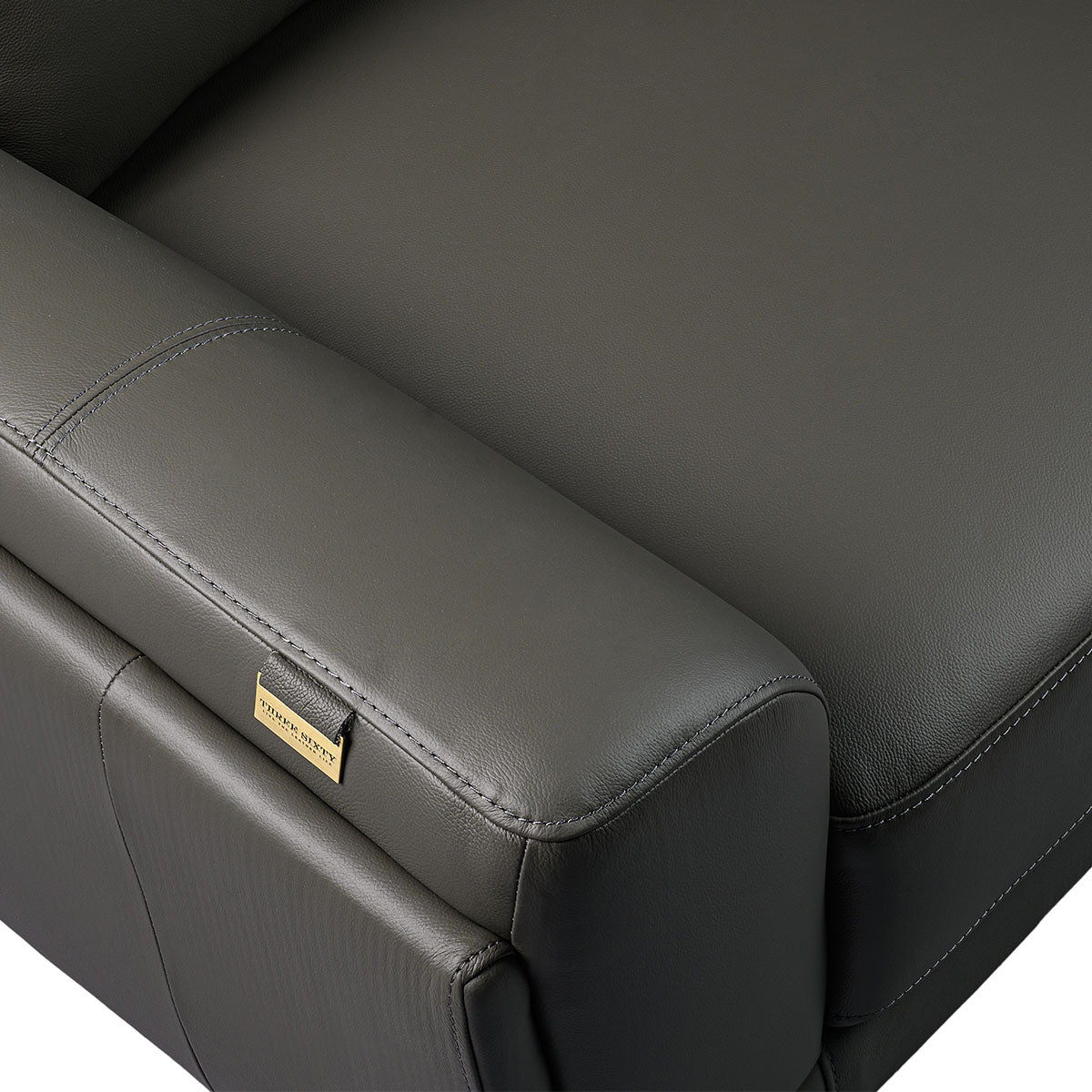 London Studio Two Seater Sofa Grey
