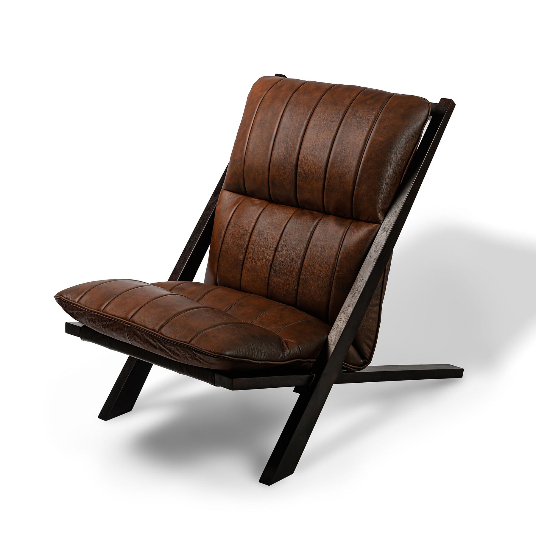 Buy Maxwell Lounge Chair Brown Online in India - Three Sixty Life