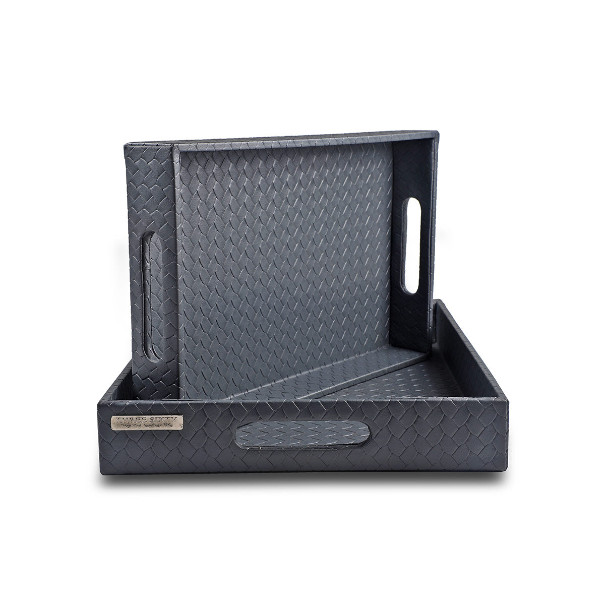 Entwine Multipurpose Trays Set Of 2 Grey