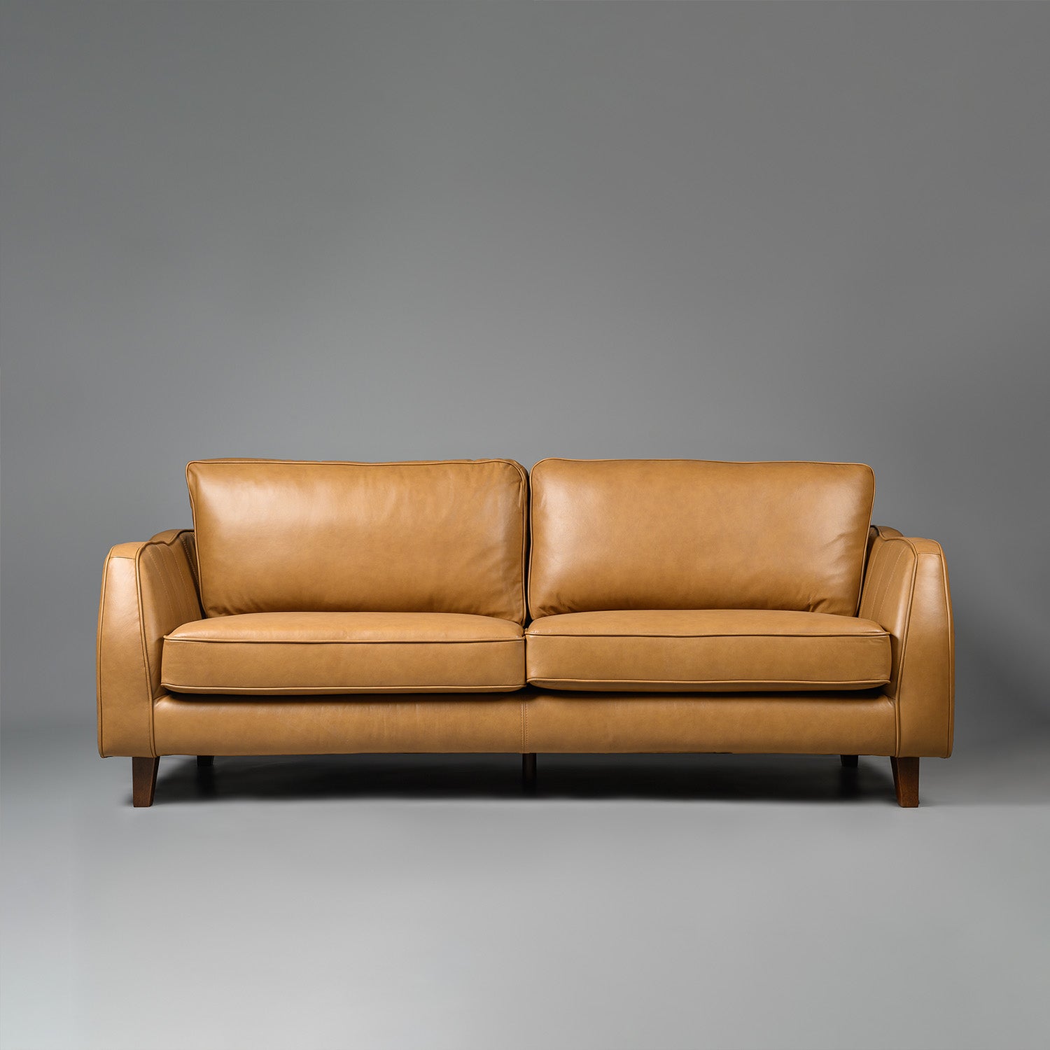 Muscat Three Seater Sofa Tan