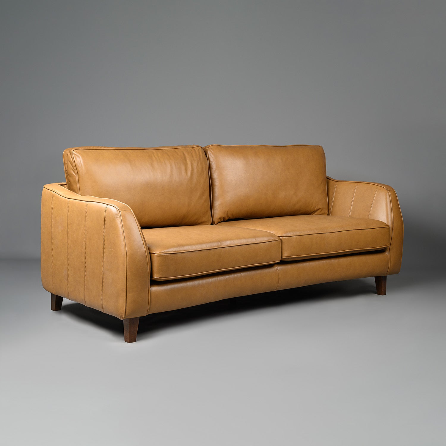 Muscat Three Seater Sofa Tan