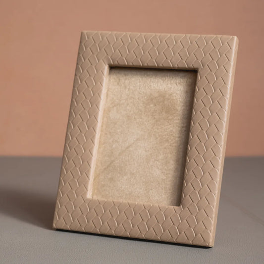 Photo Frame Beige