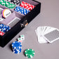 Poker Box in Genuine Leather with 200 Chips