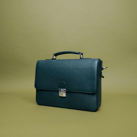 Portfolio Bag-Teal