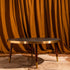 Round Centre Table- Embossed Leather Blue & Green
