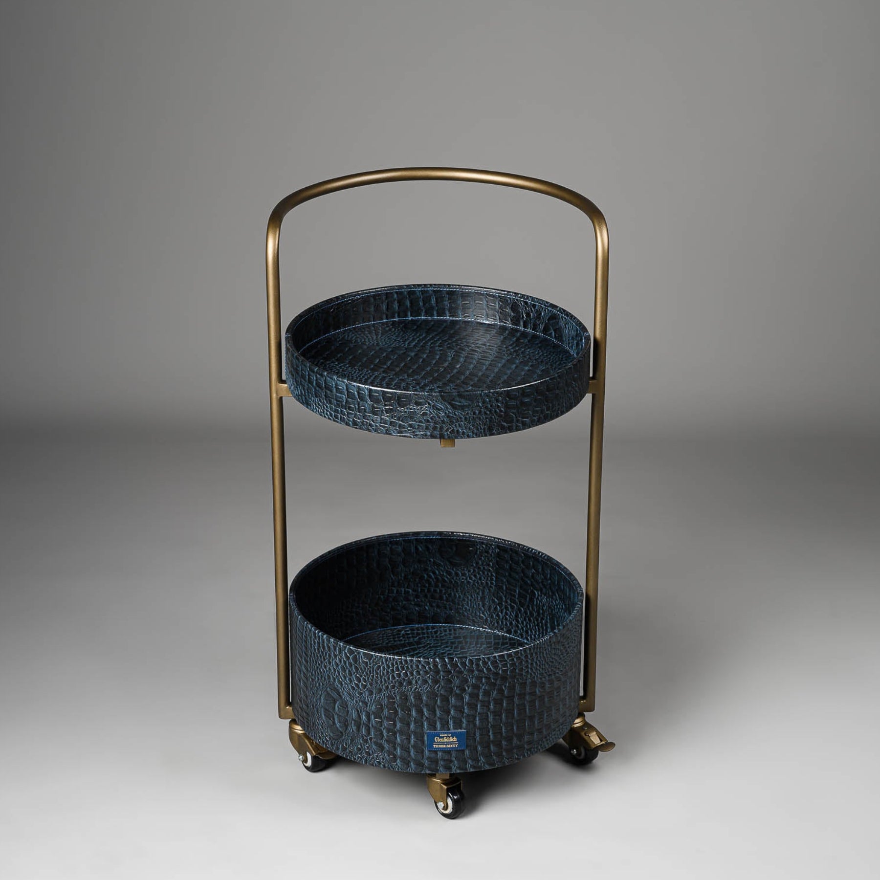 Rover Round Bar Trolley Blue