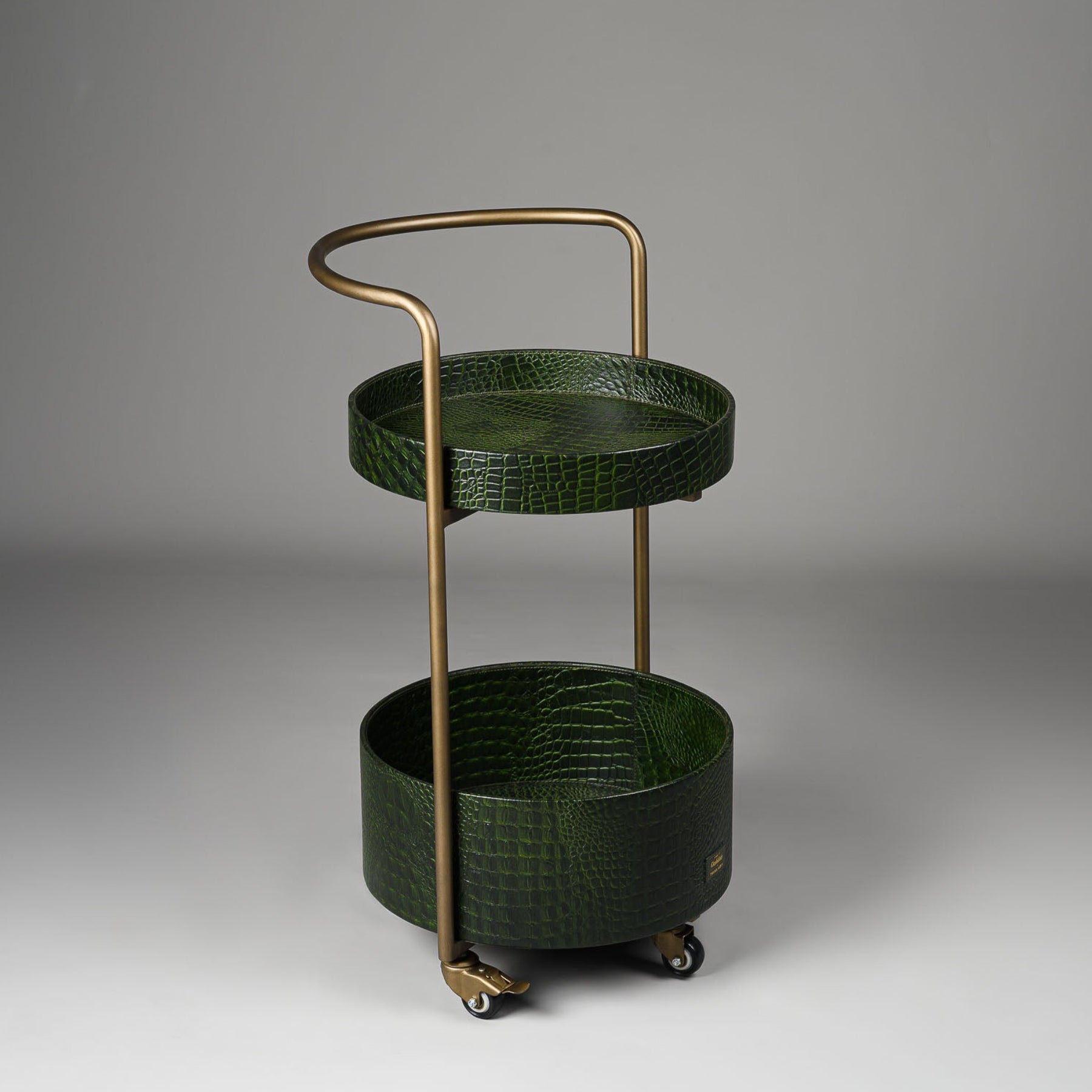 Rover Round Bar Trolley Green