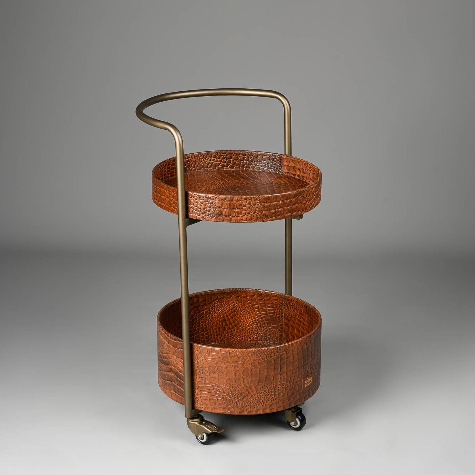 Rover Round Bar Trolley Tan