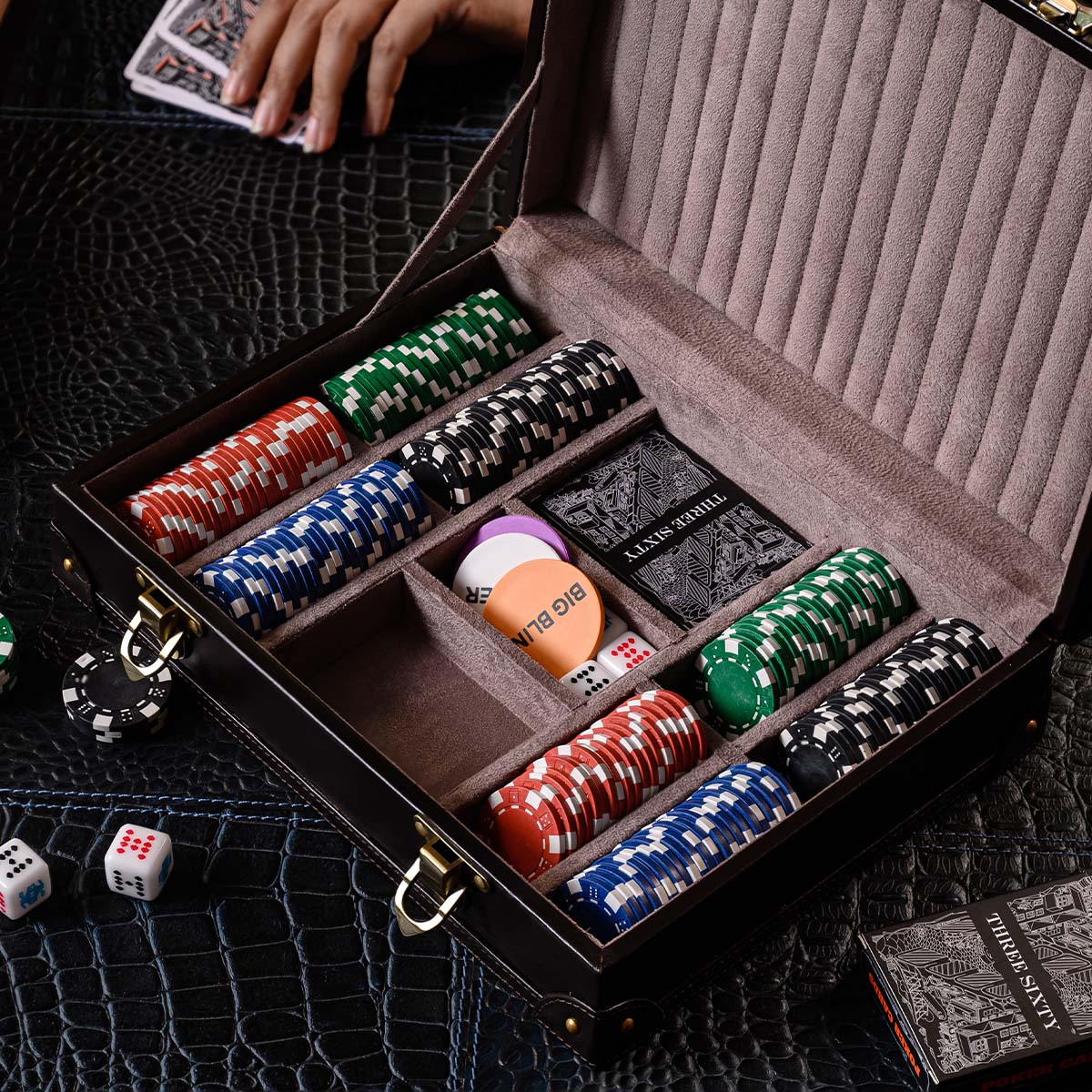 Royale Poker Trunk Brown