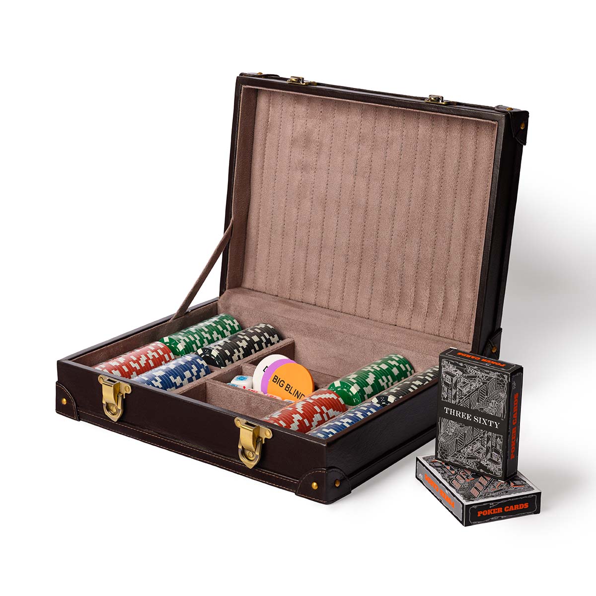 Royale Poker Trunk Brown