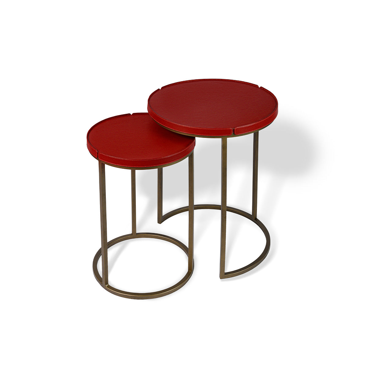 Sable Nested Tables (Set of 2) Red