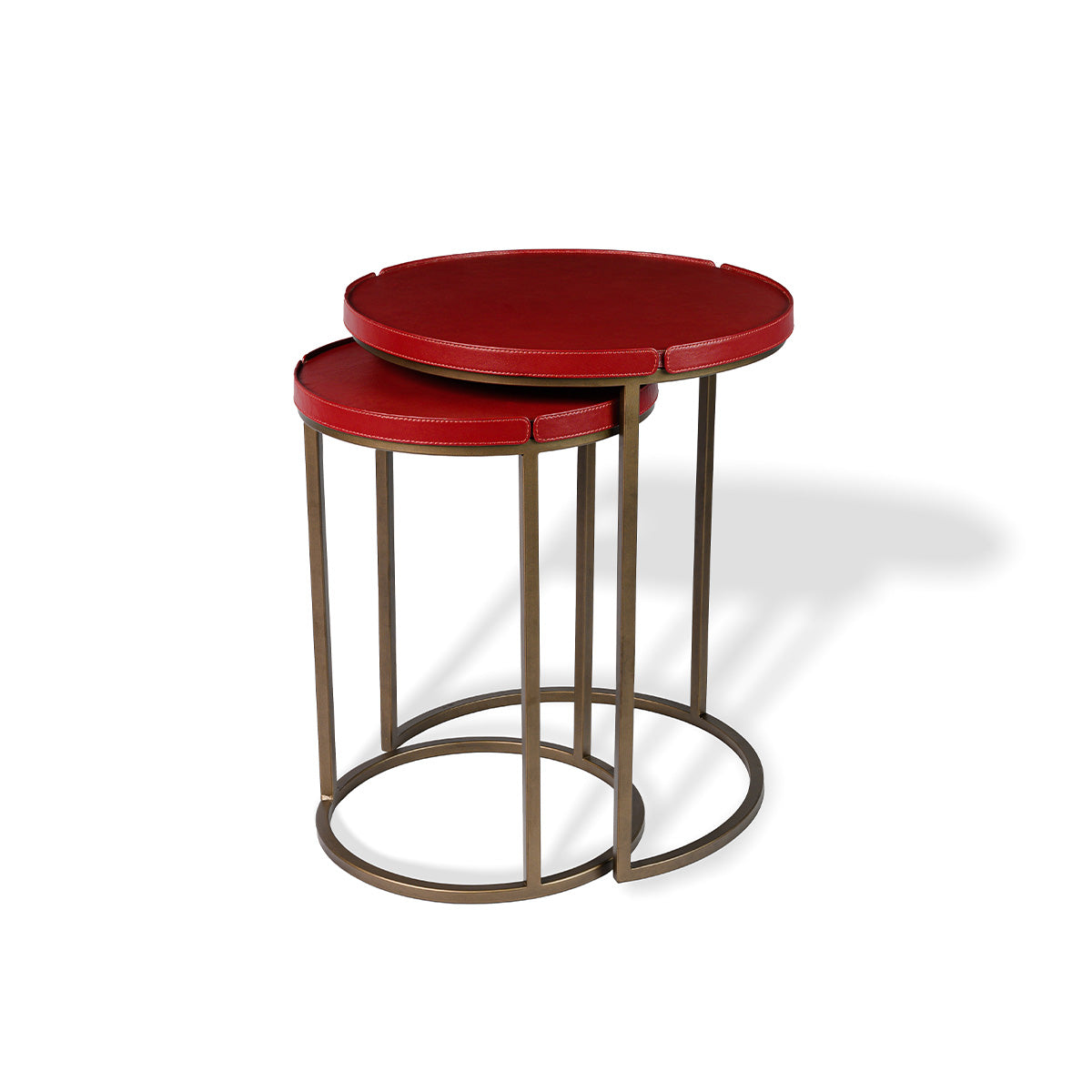 Sable Nested Tables (Set of 2) Red