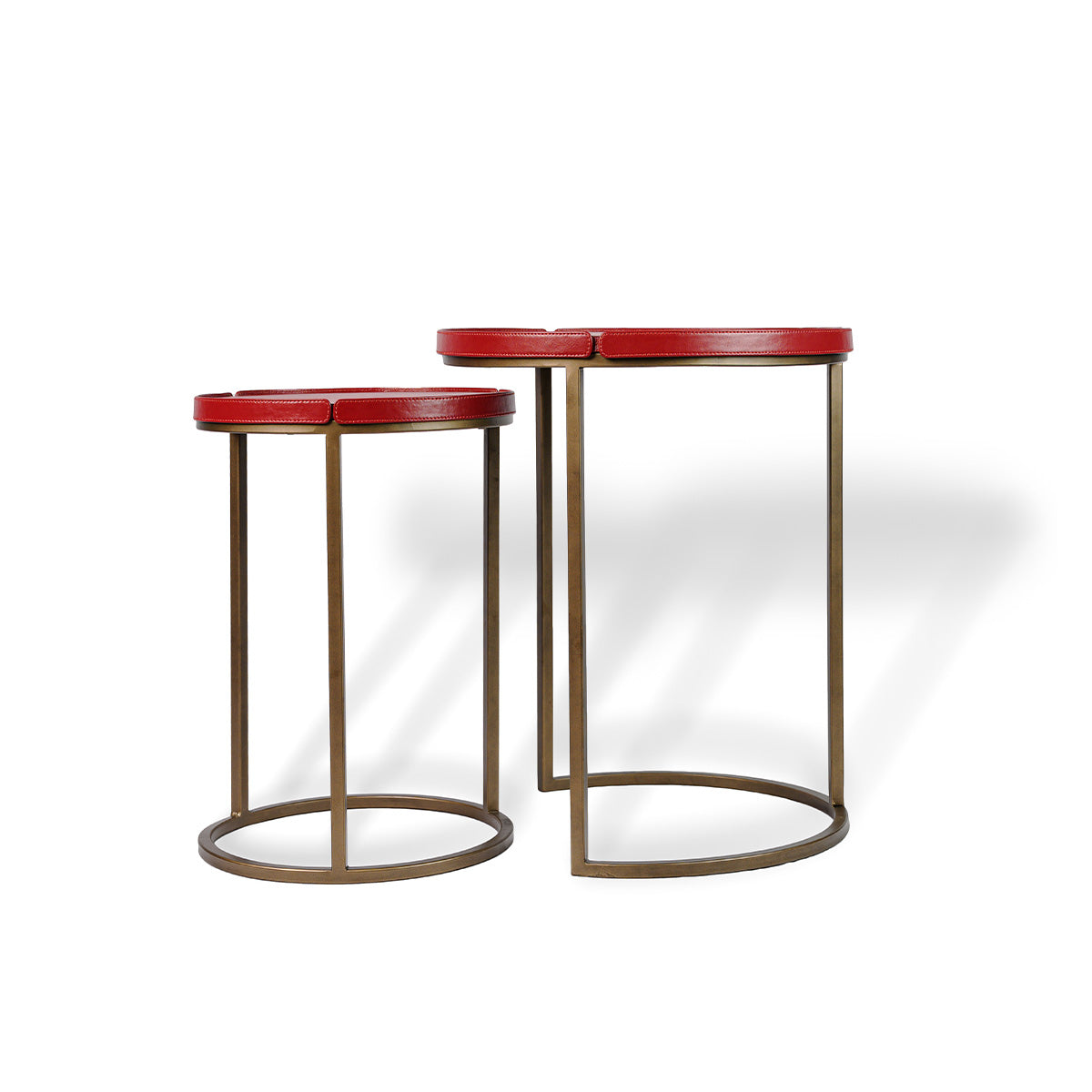 Sable Nested Tables (Set of 2) Red