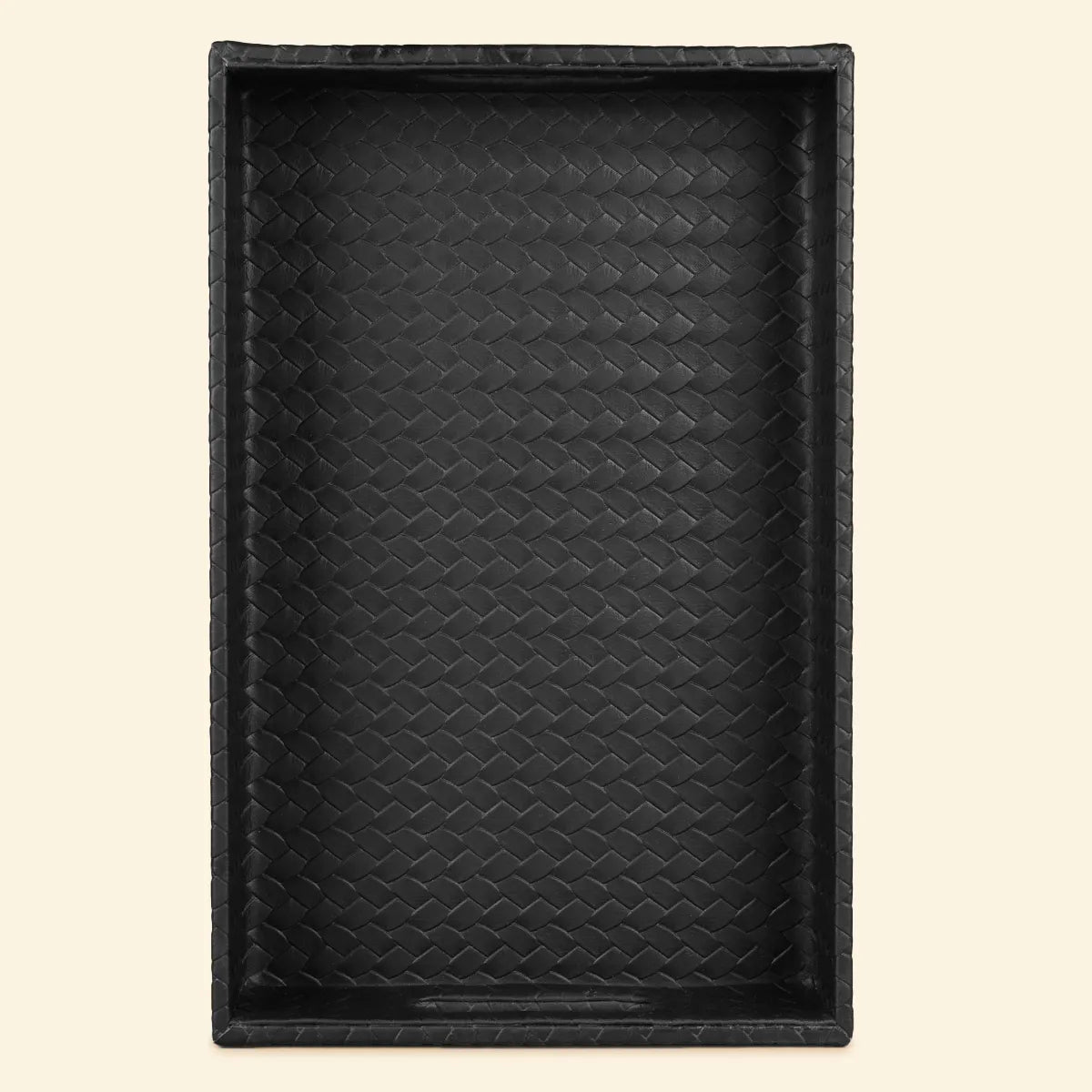 Small Rectangular Tray Black – Three Sixty Leather