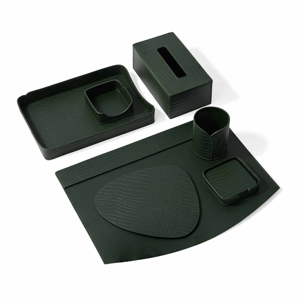 Buy Sterling Desktop Accessories Set Green Online India - Three Sixty ...