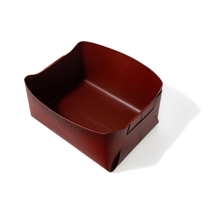 Basket Bag Medium Maroon main image 1