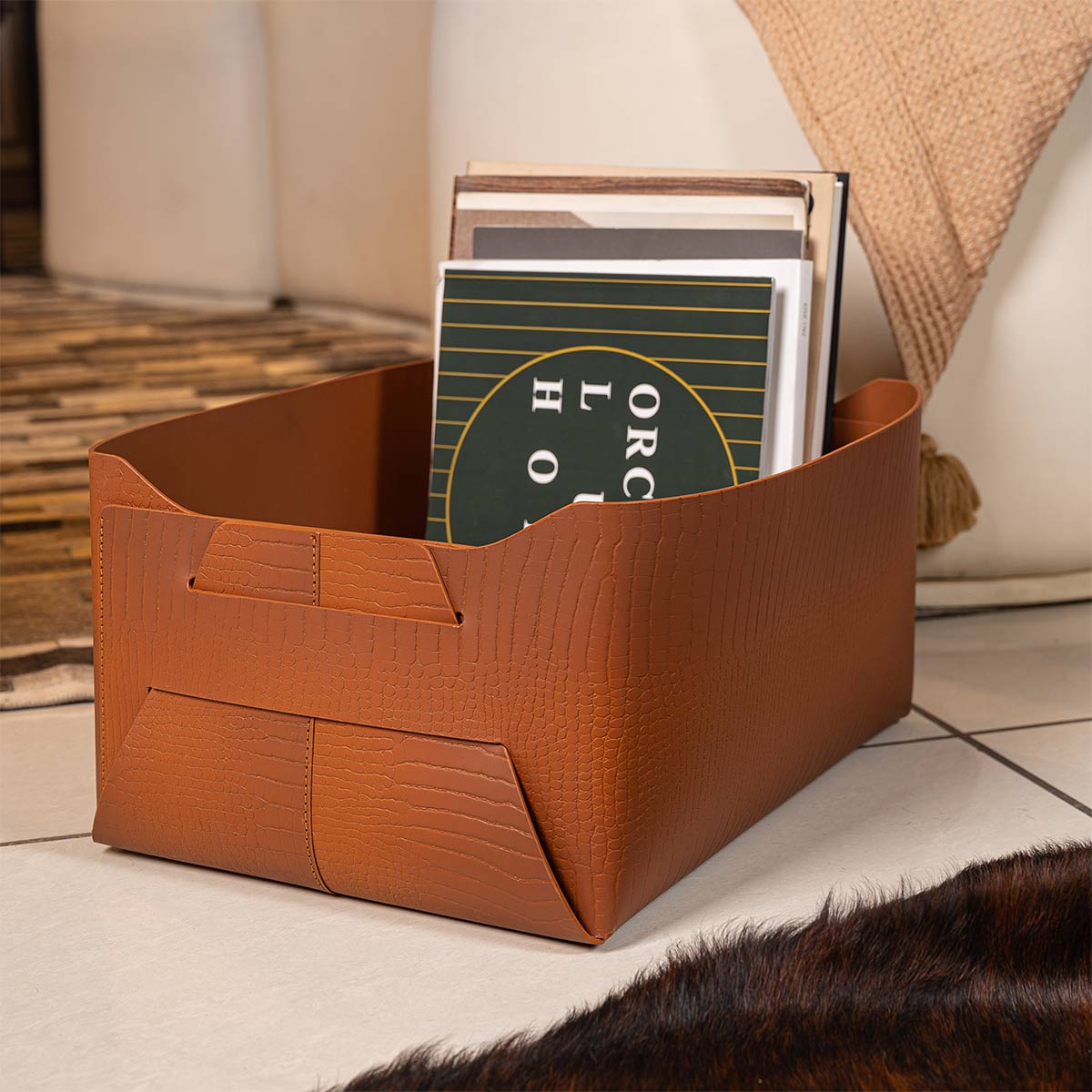 Sterling Multipurpose Basket Tan