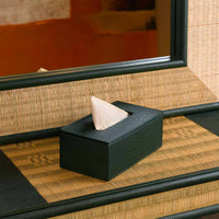 Sterling Tissue Box Holder Green