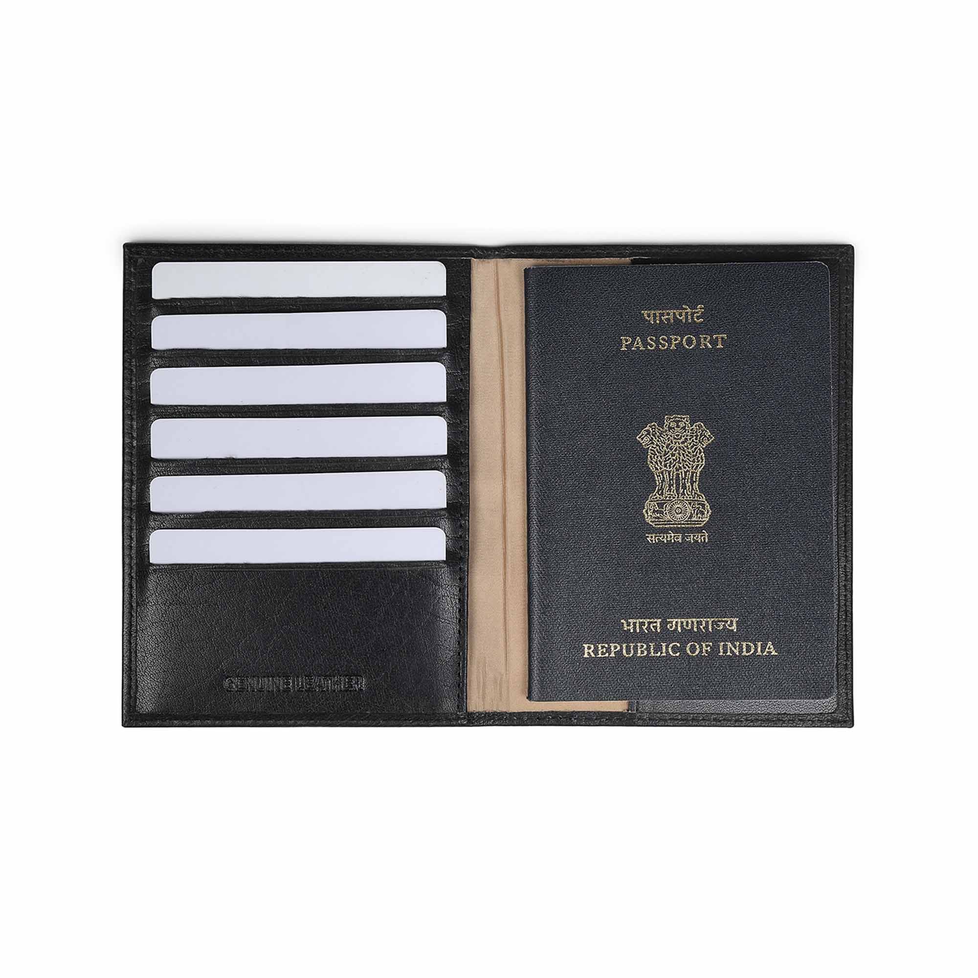 Transit Passport Holder Black