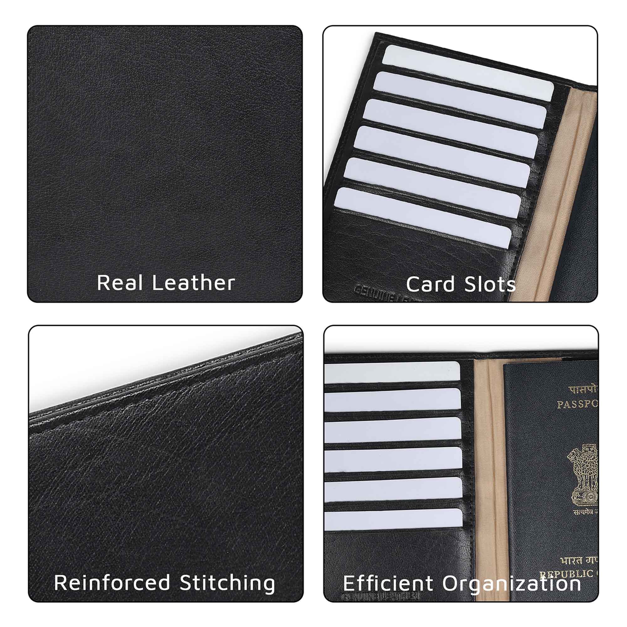 Transit Passport Holder Black