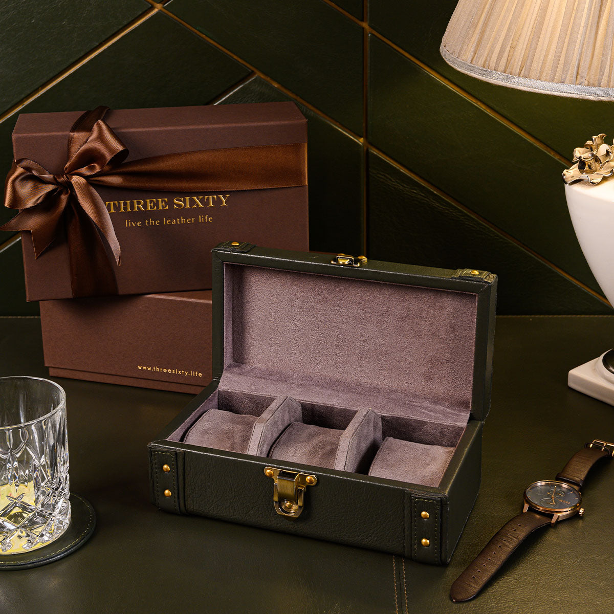 Tymo Watch Box Green