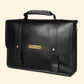 Olgor Utility bag- Genuine Leather Black