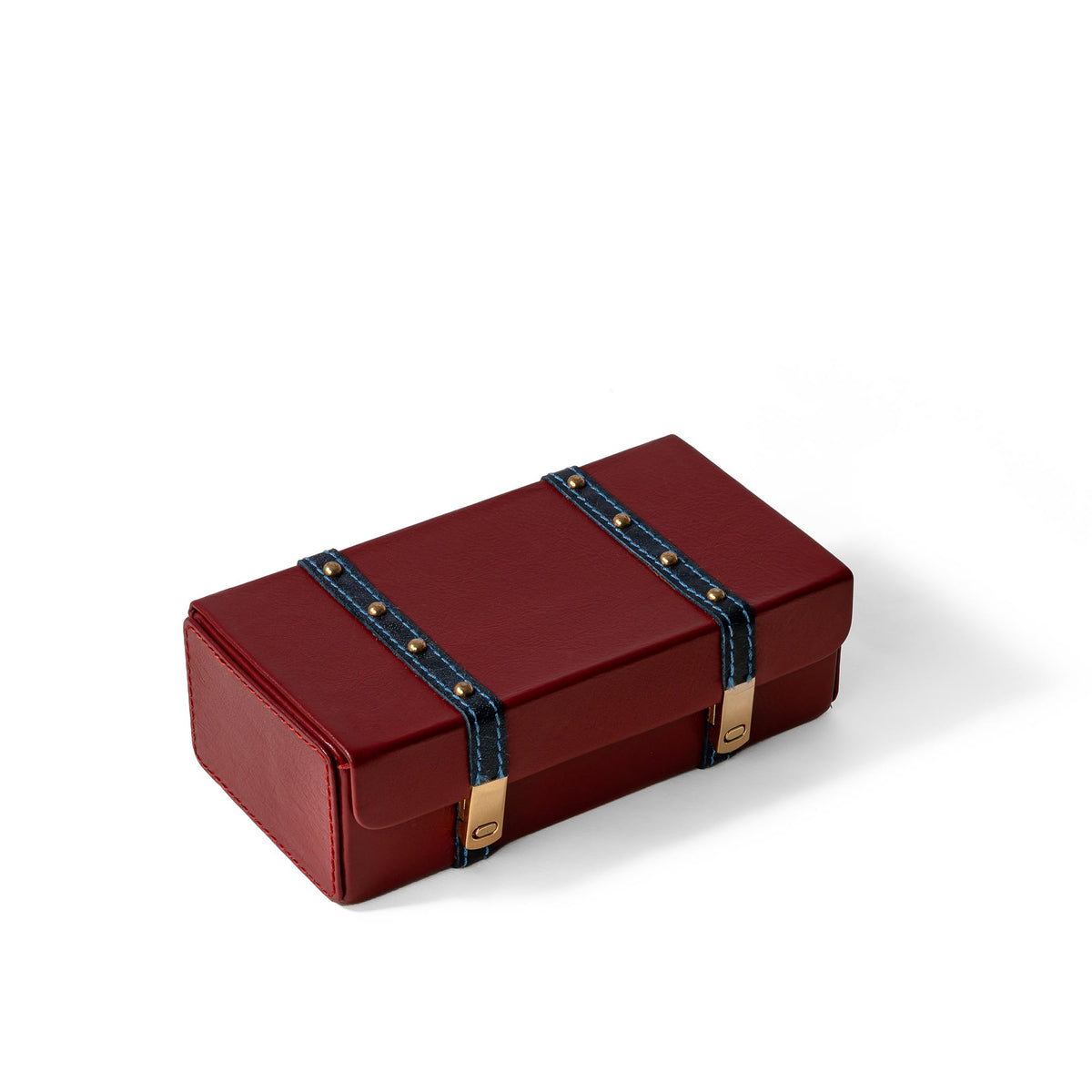 Buy Vintage Storage Box Maroon Online in India - Three Sixty Leather