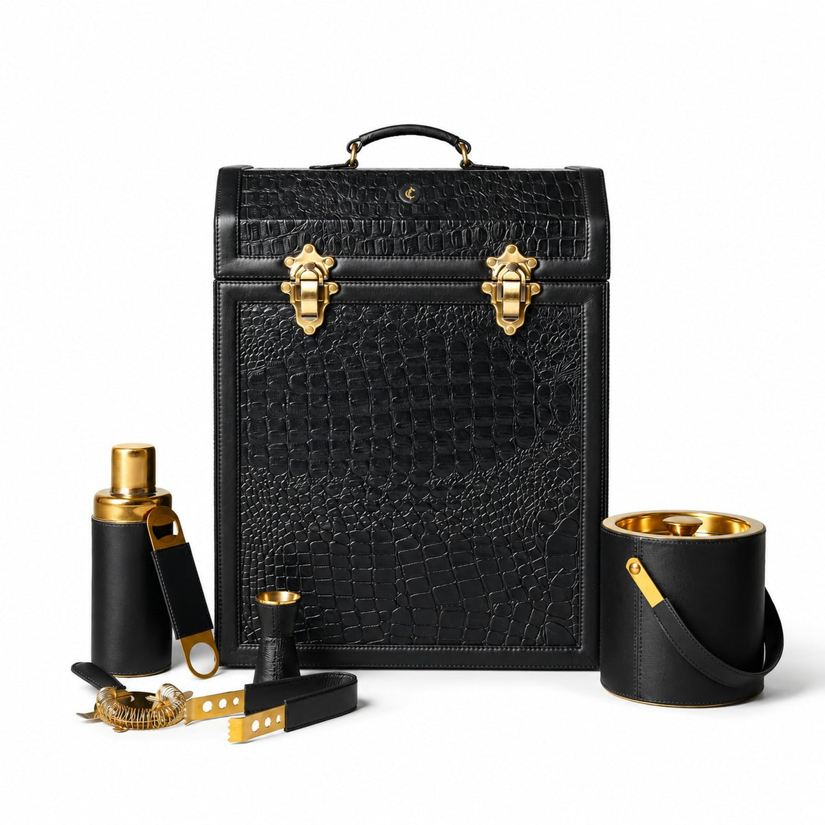 Raymond Portable Bar Black