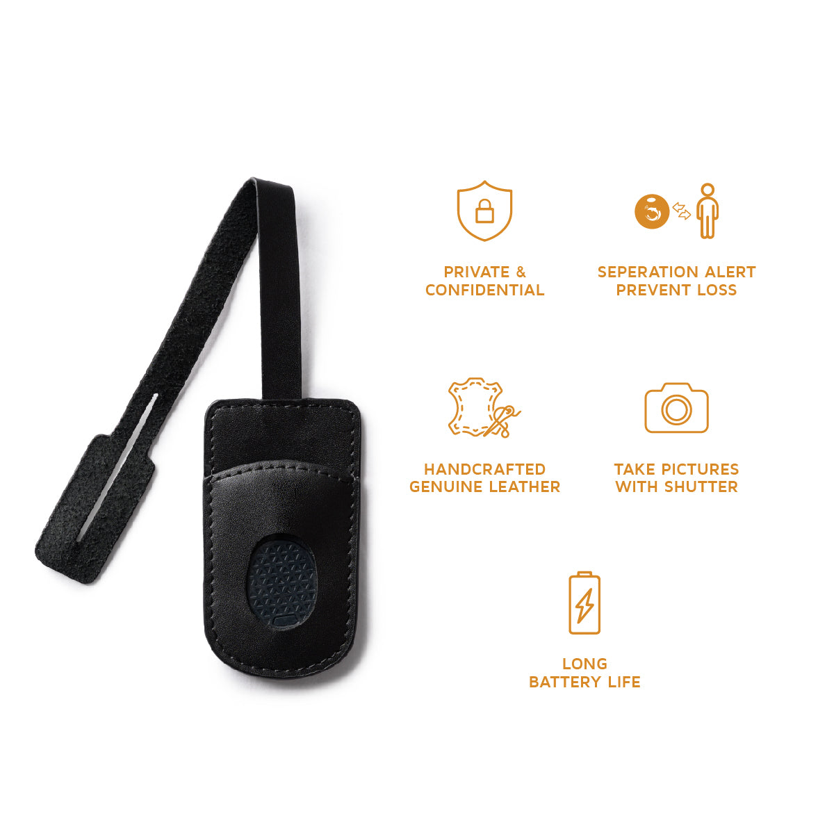 Orbit Smart Bag Tag Black