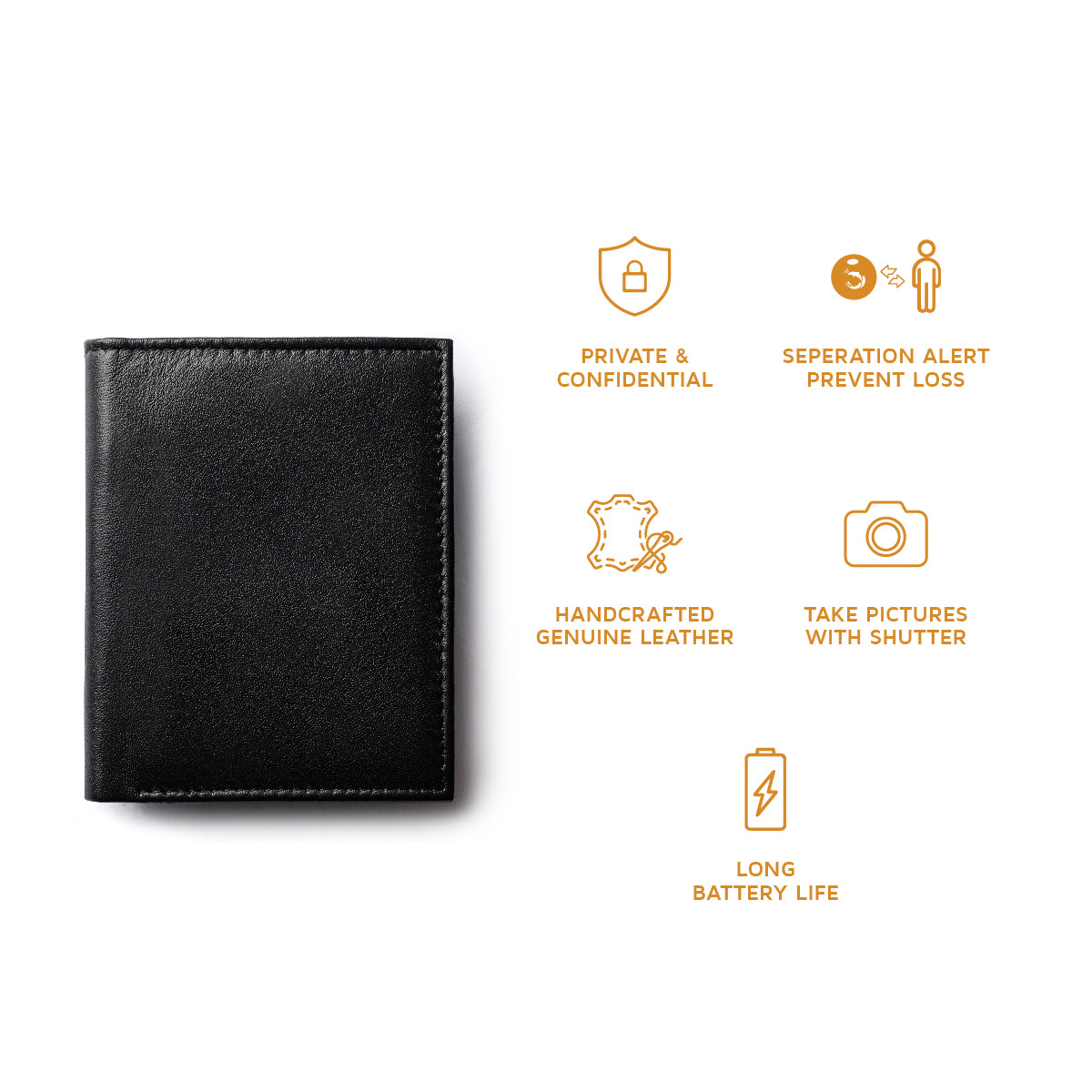 Orbit Smart Wallet Black