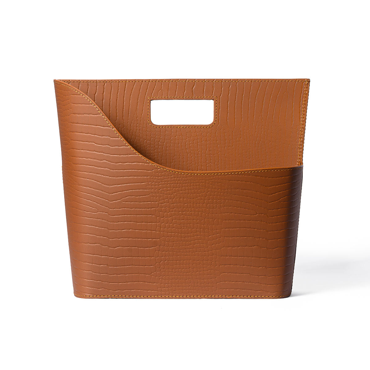 Sterling Magazine Holder Tan