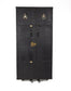 Artemis Croco Tall Leather Bar Black