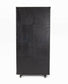 Artemis Croco Tall Leather Bar Black
