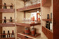 Artemis Croco Tall Leather Bar Tan