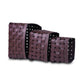 Storage Baskets Set Of 3 Bordeaux