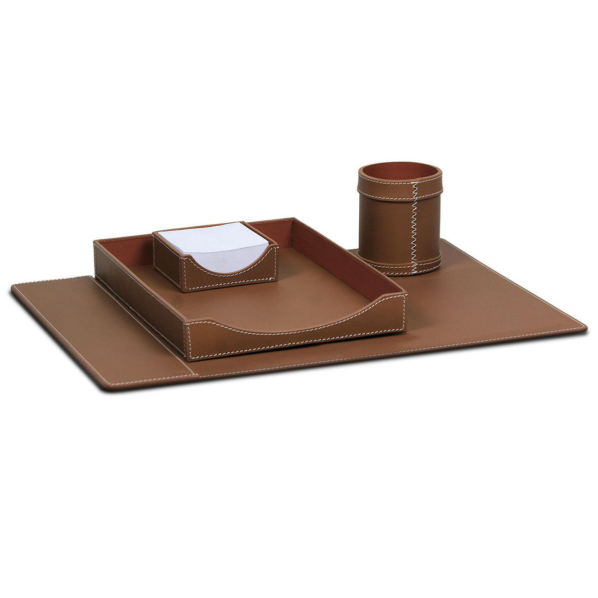Modella Desktop Set Cognac