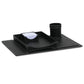 Desktop Set with Mouse Pad Black