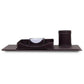 Desktop Set with Mouse Pad Bordeaux