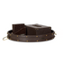 Eden Round Tray Set with Tissue Box & Coasters Brown