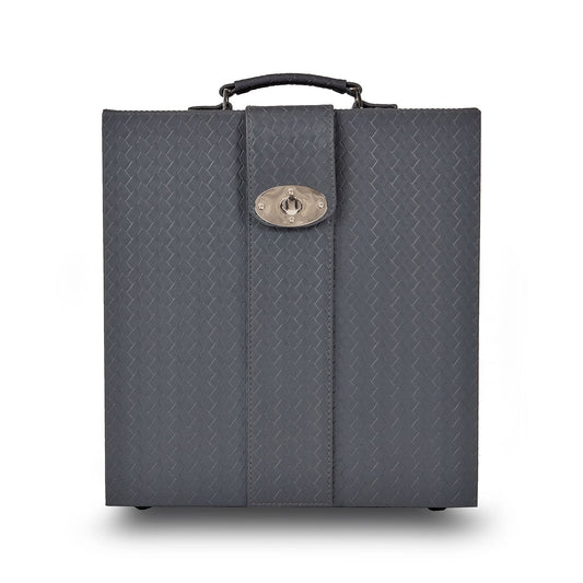 Briefcase Portable Bar Grey