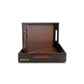 Multipurpose Trays Set Of 2 Brown