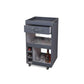 Single Drawer Bar Trolley Grey
