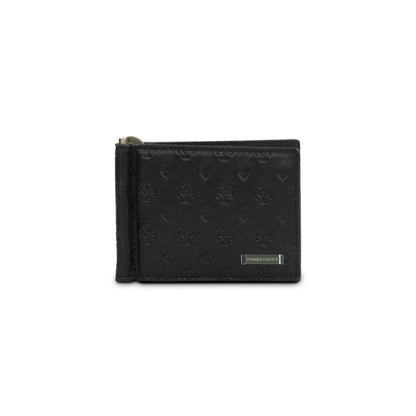 Genuine Leather Money Clip Wallet Black – Three Sixty Leather