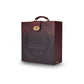 Hyde Portable Briefcase Bar Burgundy