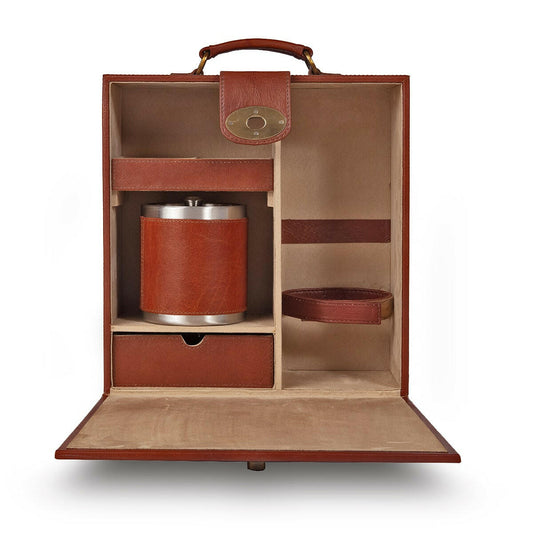 Hyde Portable Briefcase Bar Tan